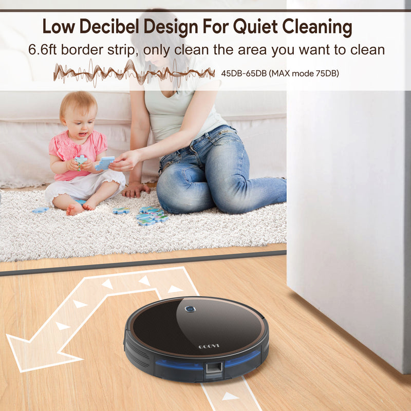 GOOVI F007C Robot Vacuum Cleaner